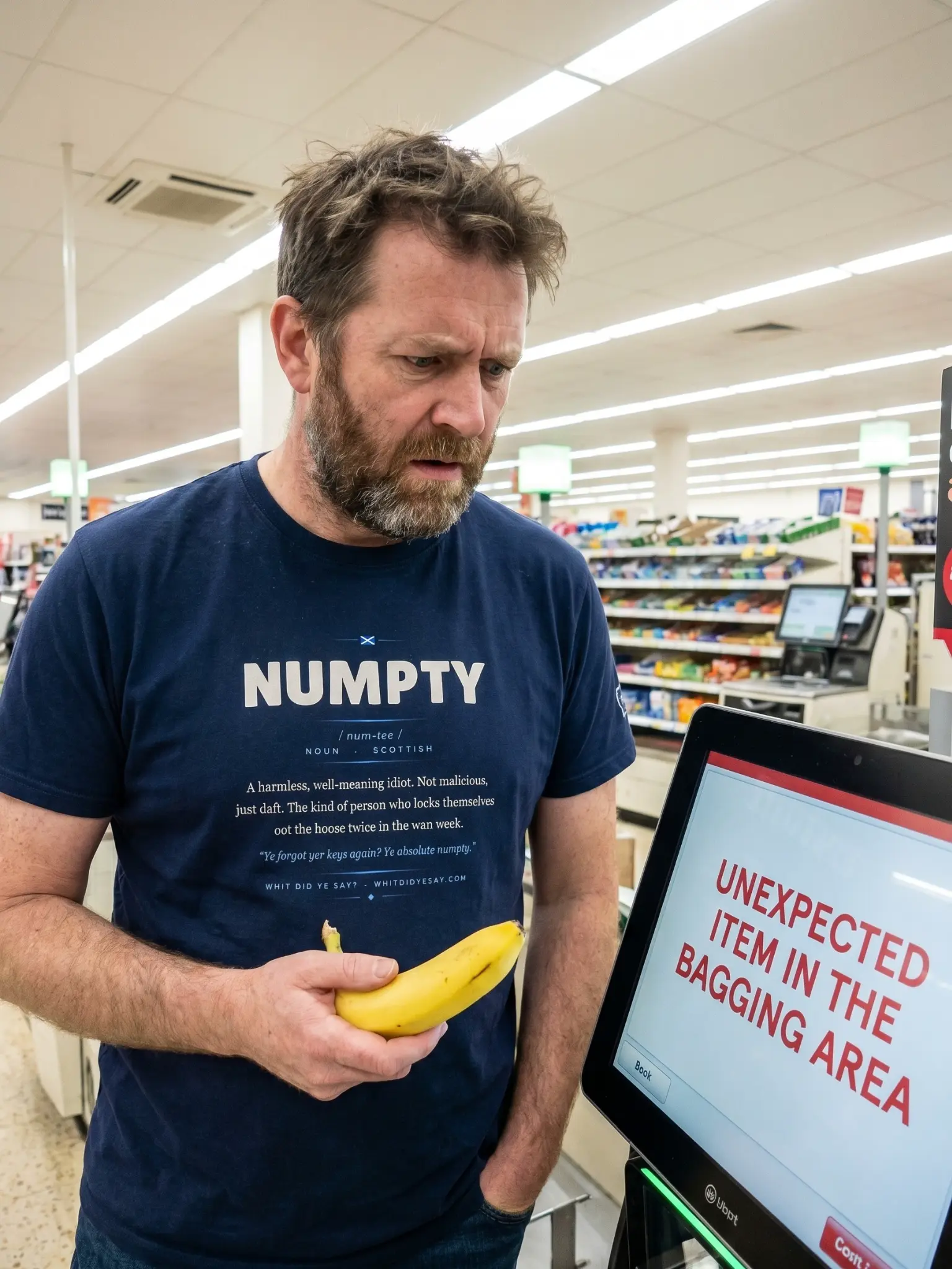 NUMPTY Dictionary Definition Tee