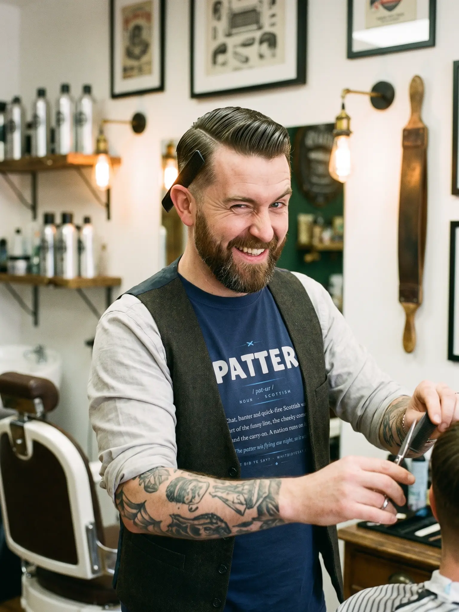 PATTER Dictionary Definition Tee