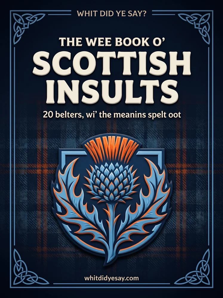 The Wee Book o' Scottish Insults, free when ye join
